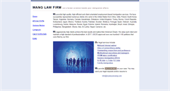 Desktop Screenshot of mylawyerwang.com